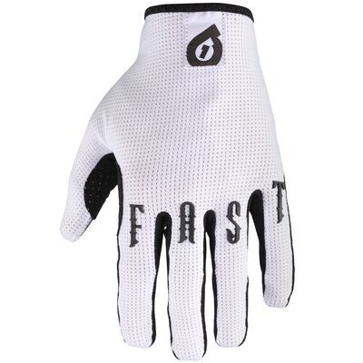 SixSixOne Comp Glove Tattoo White