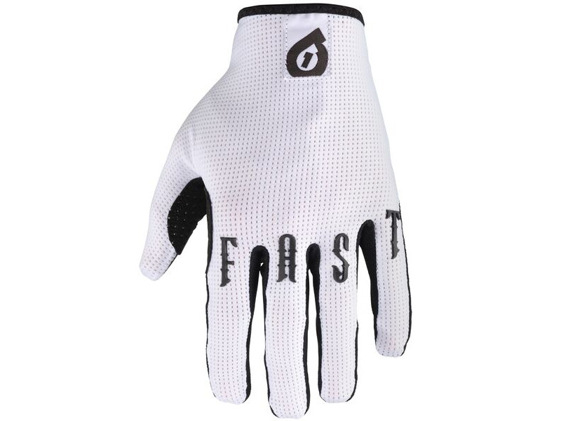 SixSixOne Comp Glove Tattoo White click to zoom image