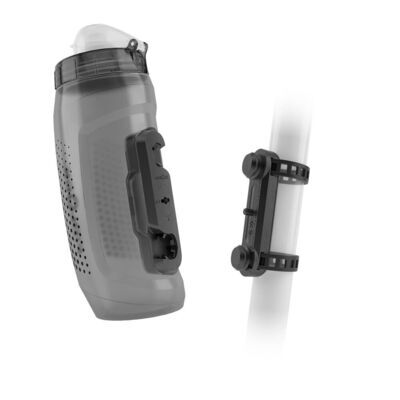 Fidlock TWIST Bottle Kit Uni 590 TWIST Technology bottle with removeable dirt cap and connector - includes universal mount (Re-closea