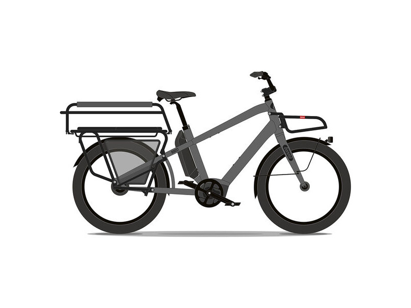Benno Bikes Boost E Performance Fully Loaded Unisex 1x10sp Cargo Bike 250W 65Nm Performance Motor, 500Wh Battery, Low Step Over frame, Fully Loaded Anthracite Grey click to zoom image