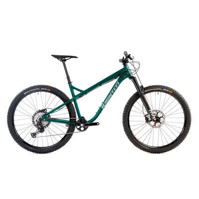 Identiti 2022 AKA 27.5 XT XT 1x12sp, MRP Ribbon Air Fork, Halo Vapour 35 wheels Dark Green