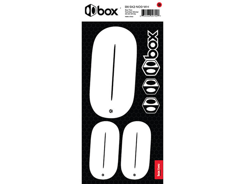 BOX BMX TWO Number Sticker Number for numberplate click to zoom image